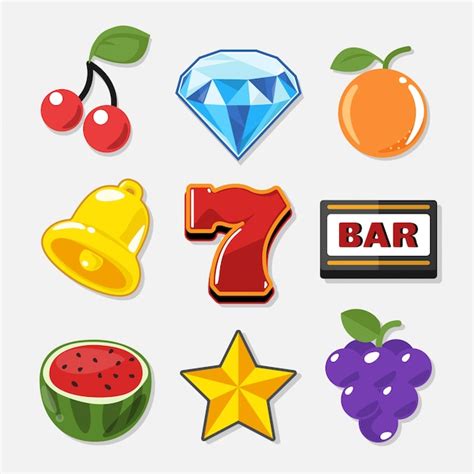 slot machine symbols png